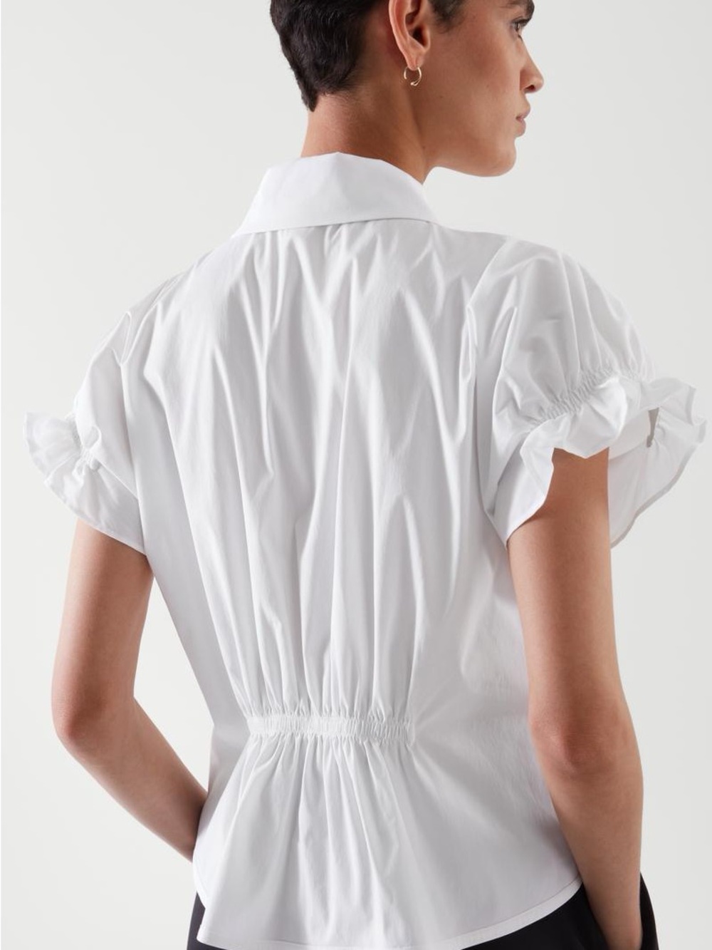 COS White Cotton Blouse – EU 36 / XS–S - Picture 2 of 5